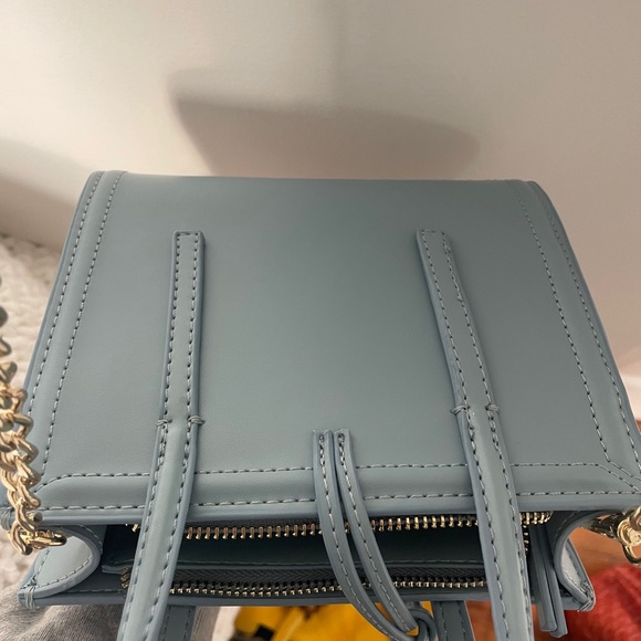 ZARA Blue Crossbody Bag - Picture 6 of 8